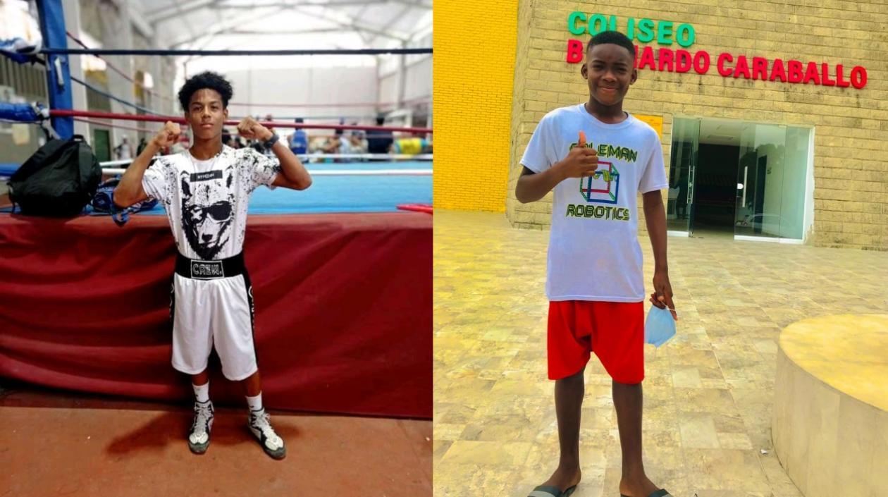 Jhon Jamer Valdez Orozco y Leonard Alexander Nieto Meneses.