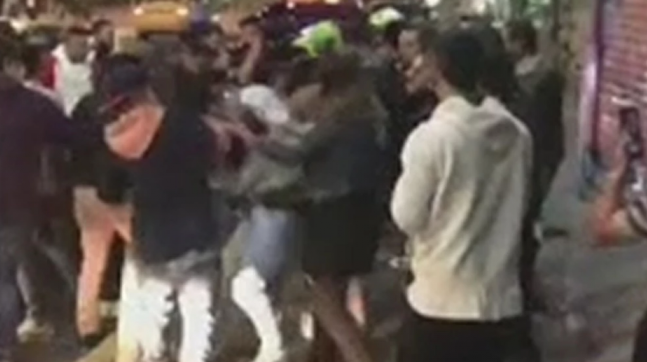 Imágenes del ataque de los conductores.