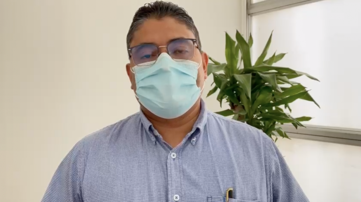 El secretario distrital de Salud, Humberto Mendoza Charris.