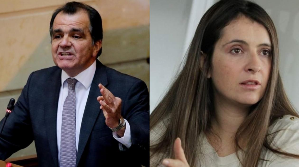 Óscar Iván Zuluaga y Paloma Valencia.