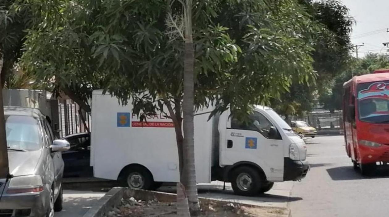 El cuerpo del mototaxista fue llevado a Medicina Legal. 