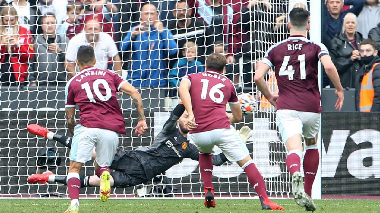 La jugada decisiva del penal.