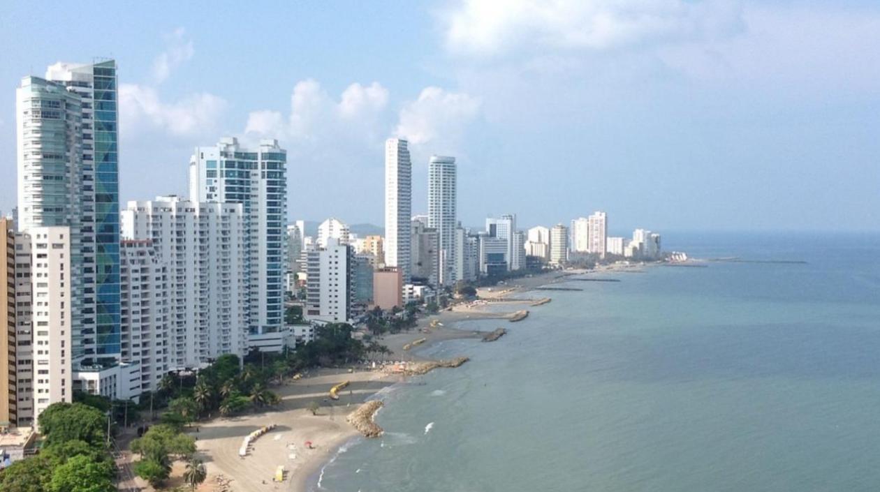 Panoramica de Bocagrande.