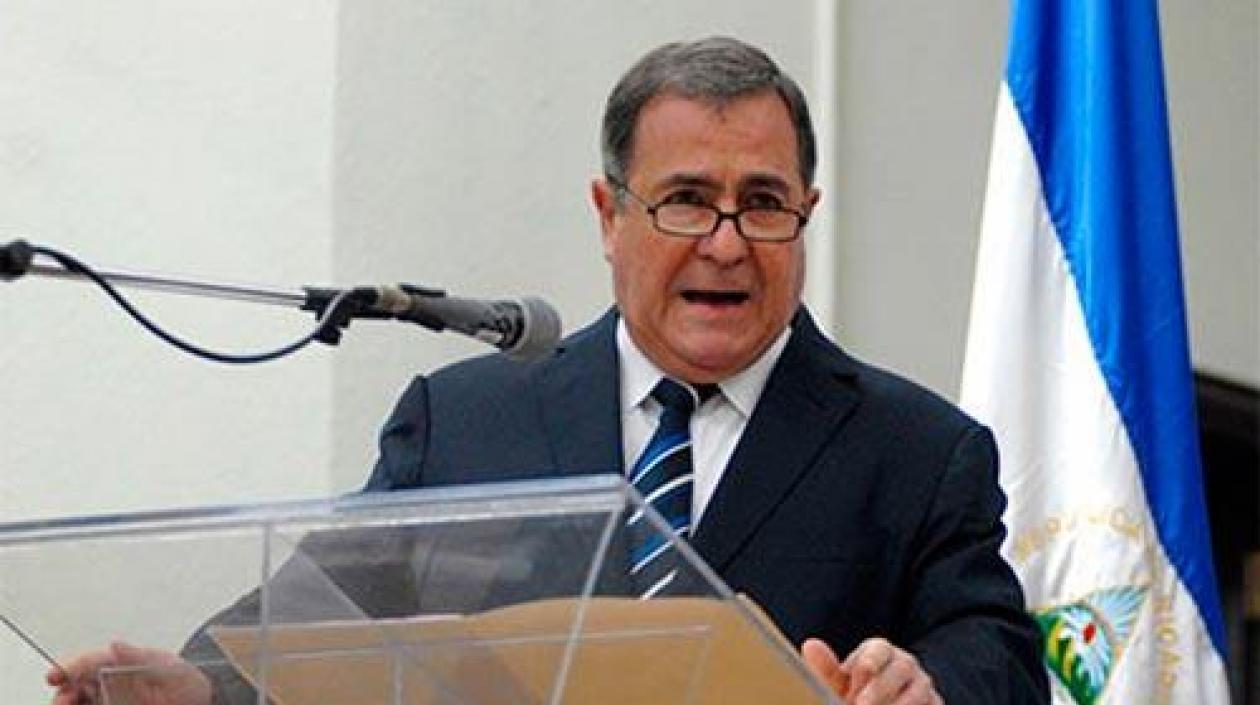 El representante de Nicaragua ante la CIJ, Carlos Argüello.