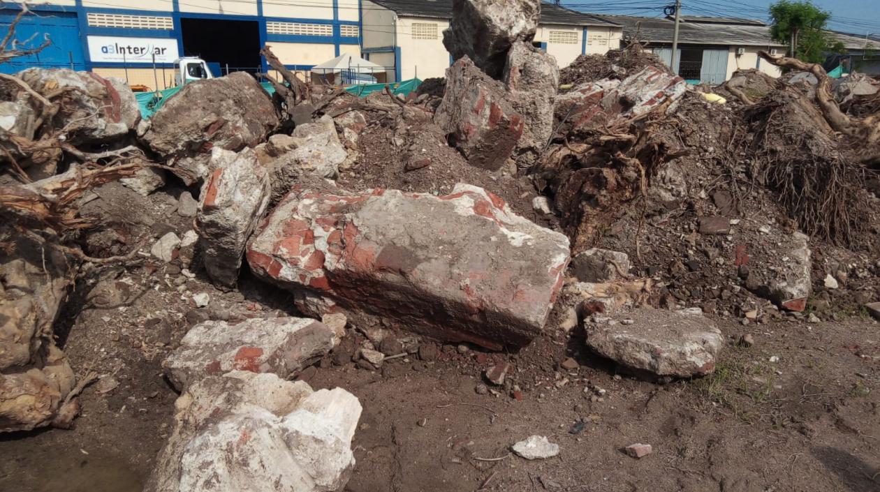 Hallazgo arqueológico en una de las principales avenidas de Cartagena. 