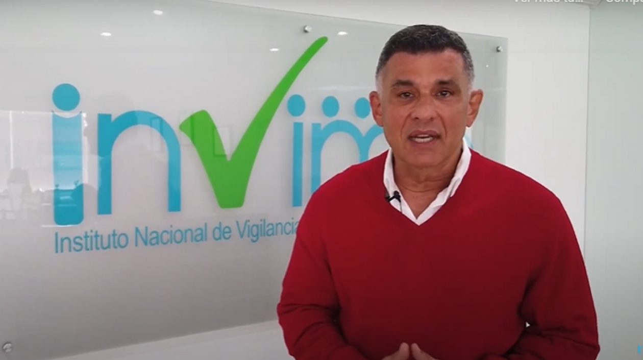 Julio César Aldana, director del Invima.