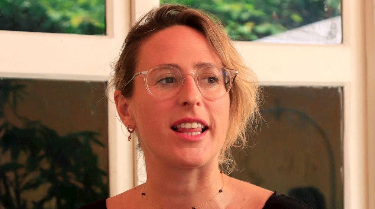 Charlène Favier, directora de cine francés.