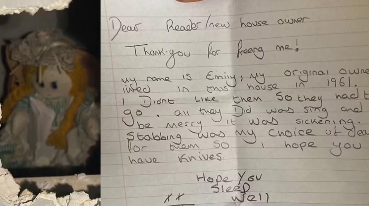 La muñeca y la carta.