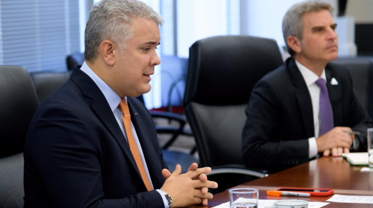 Iván Duque, presidente de Colombia.