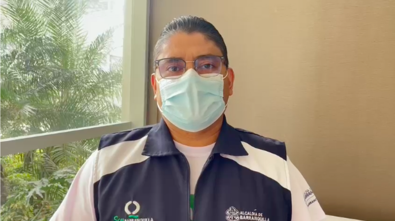 Humberto Mendoza, secretario de Salud del Distrito de Barranquilla.