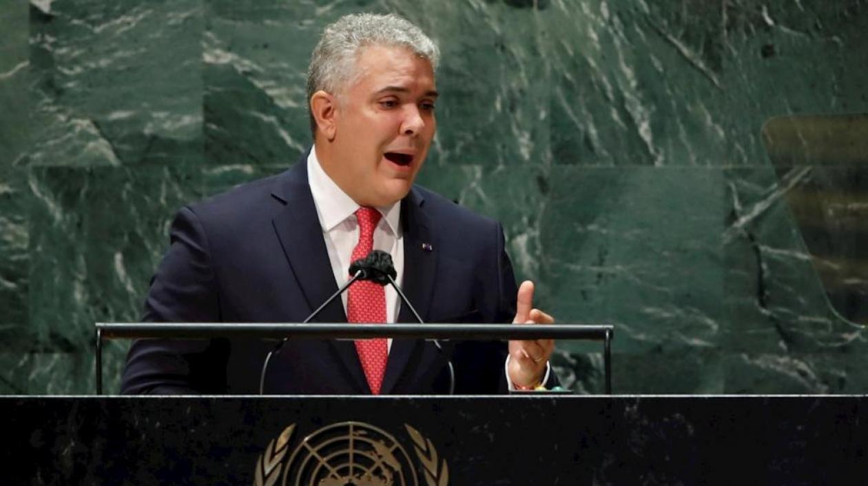El Presidente de la República, Iván Duque.