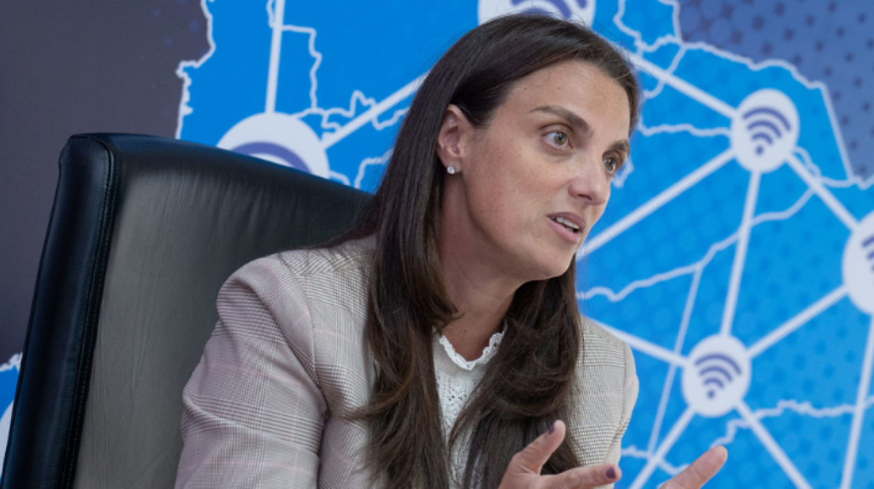 La exministra de las TIC, Karen Abudinen.