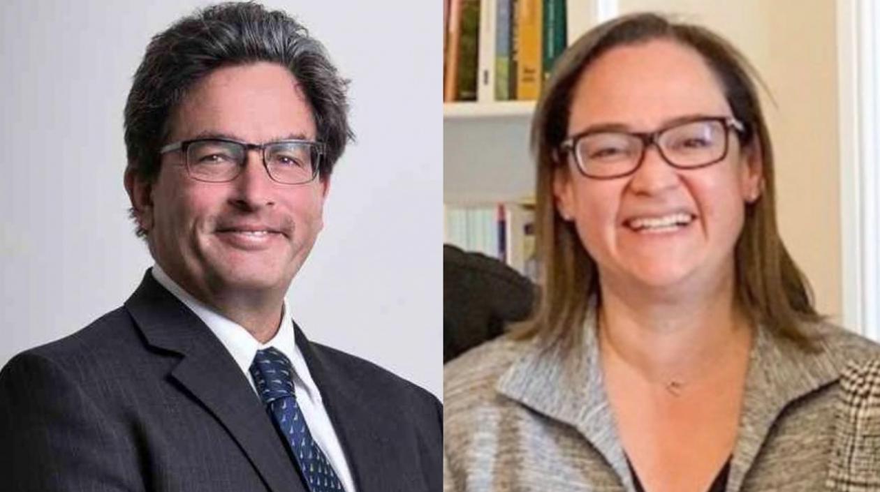 Alberto Carrasquilla y su esposa, Clara Elena Parra.