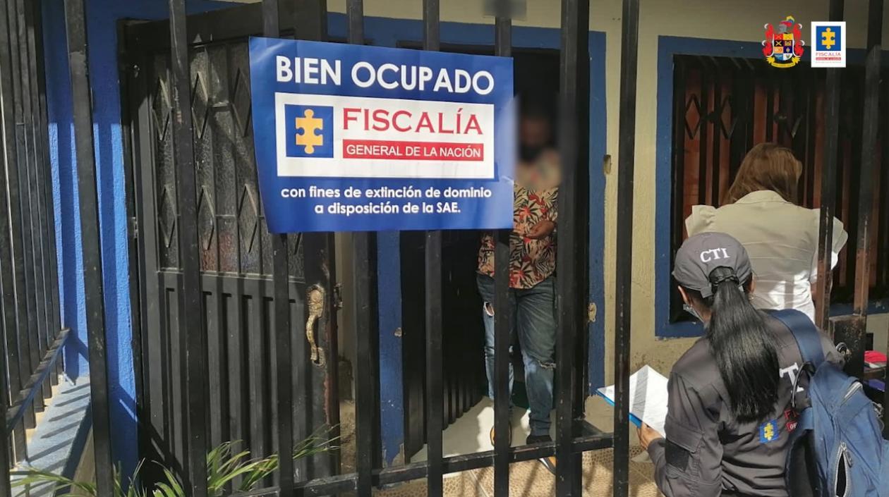 Uno de los inmuebles para extinción de dominio. 