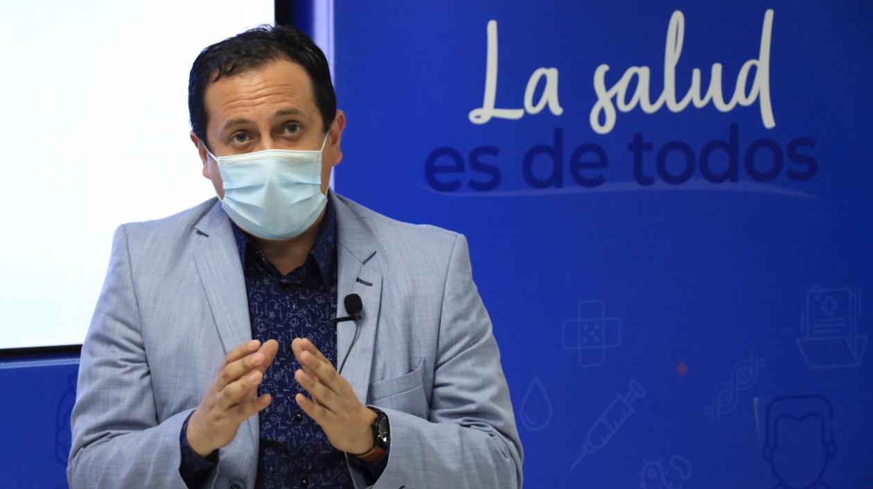 Julián Fernández, director de Epidemiología y Demografía.