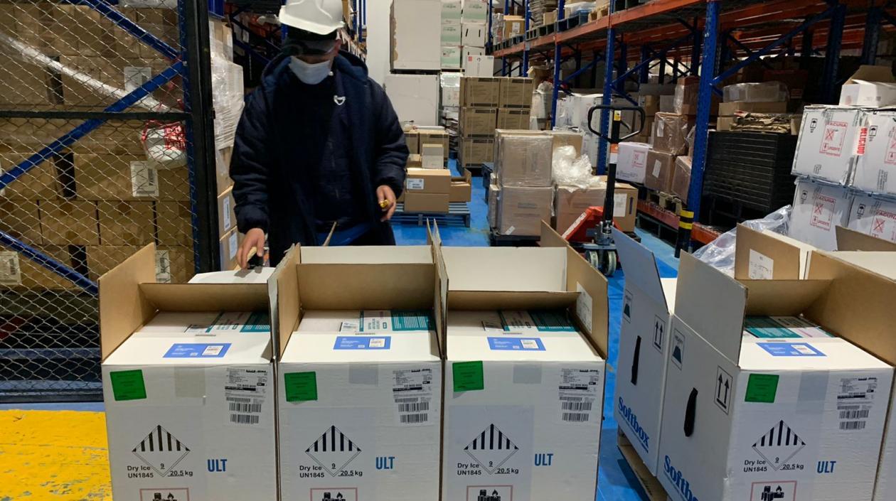 Imagen de las vacunas.