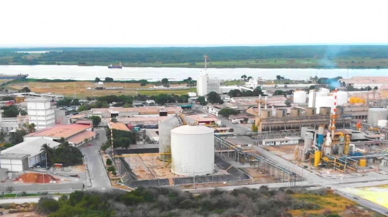 Planta de Monómeros en Barranquilla.