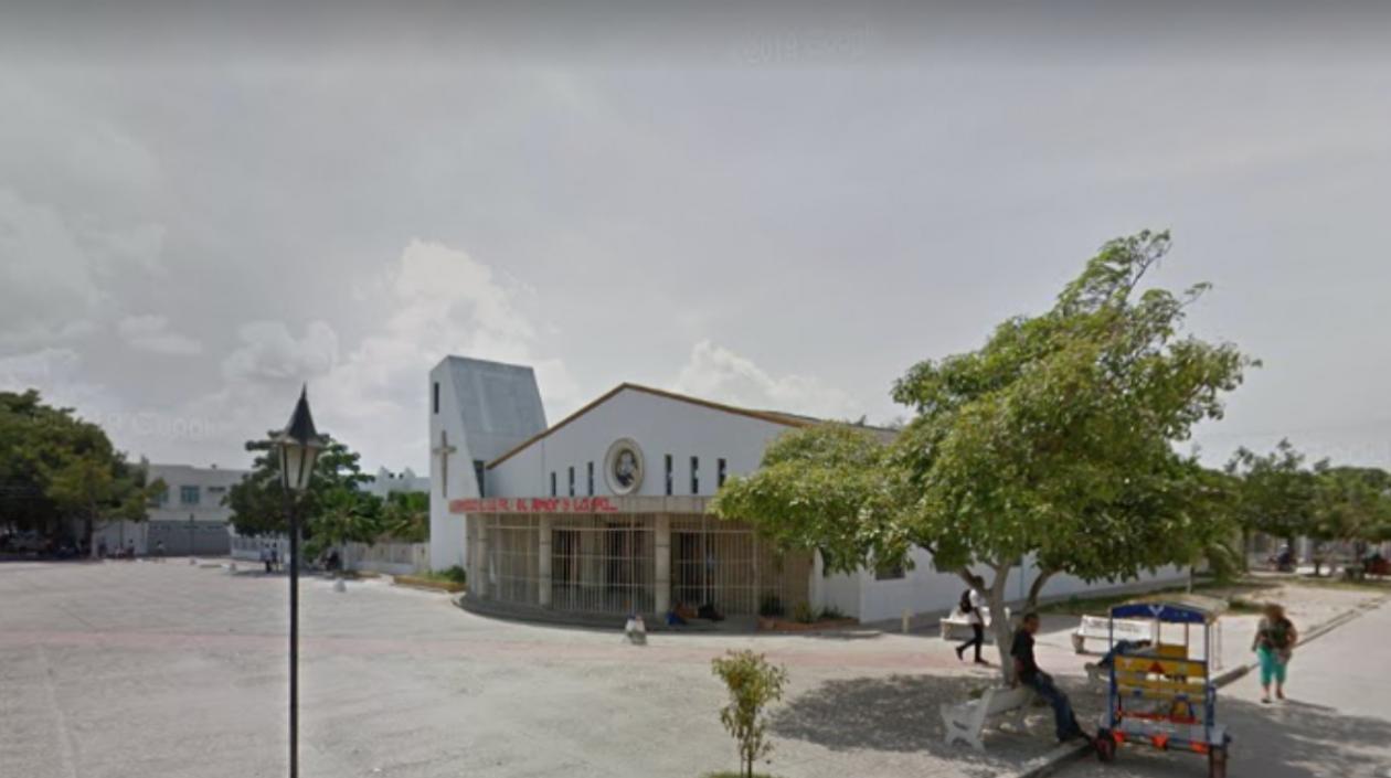 Parroquia Santa Marta, en el barrio Simón Bolívar. 