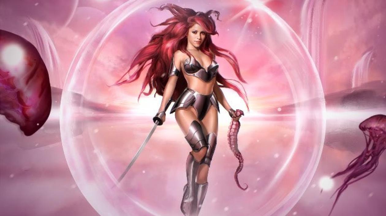 Uno de los diseños de Shakira.