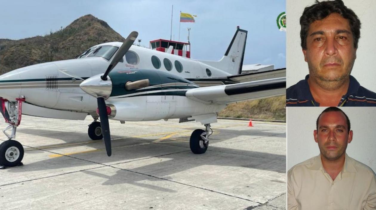 Juan Camilo Cadena Botero y Harold Darío Rivera Toledo, piloto y copiloto, respectivamente.