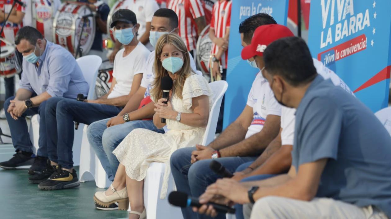 La Gobernadora del Atlántico, Elsa Noguera.