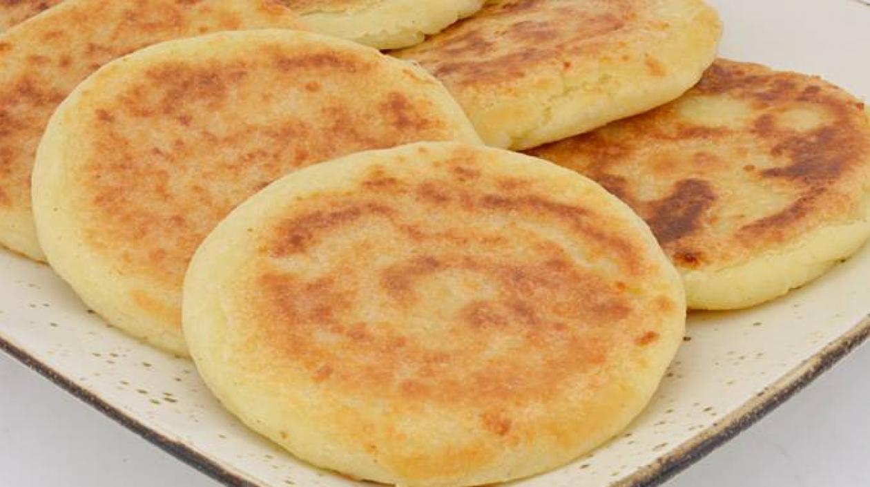 Arepas de queso colombianas.