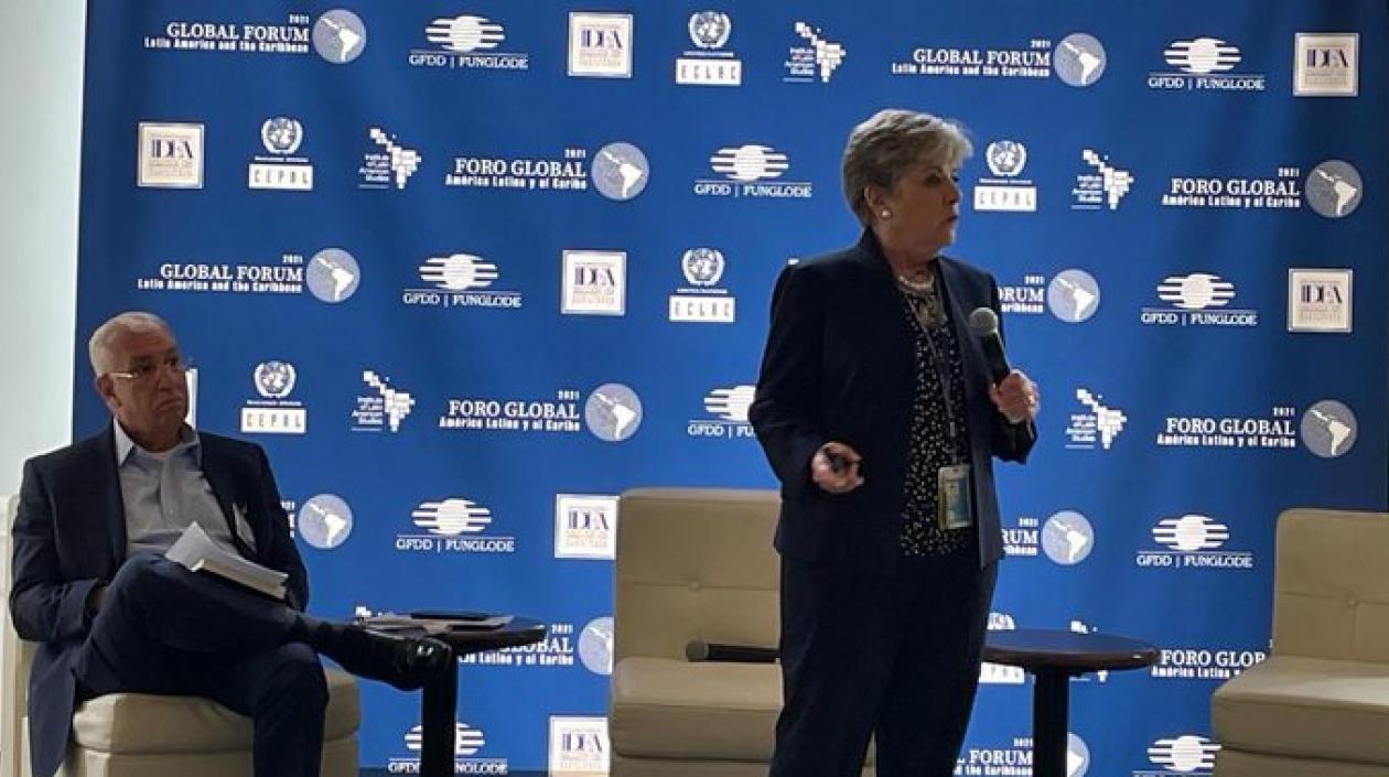 Secretaria ejecutiva de la Cepal, Alicia Bárcena.