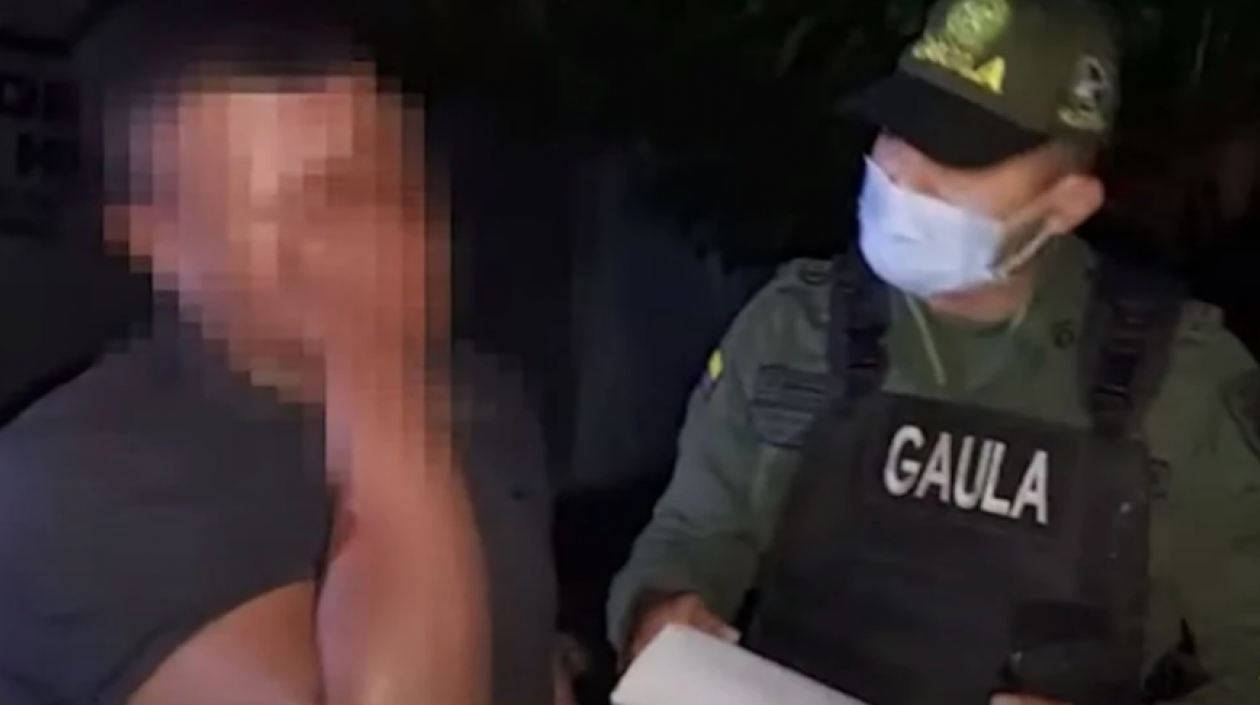 Imagen del momento del llanto desconsolado.