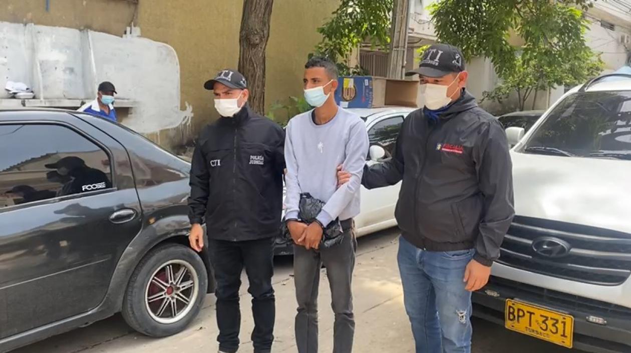 Brayan José Aldana Ariza, alias ‘Pinocho’.