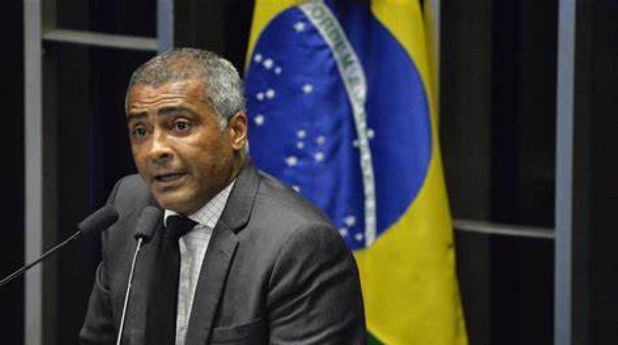 El exdelantero brasileño Romário de Souza.