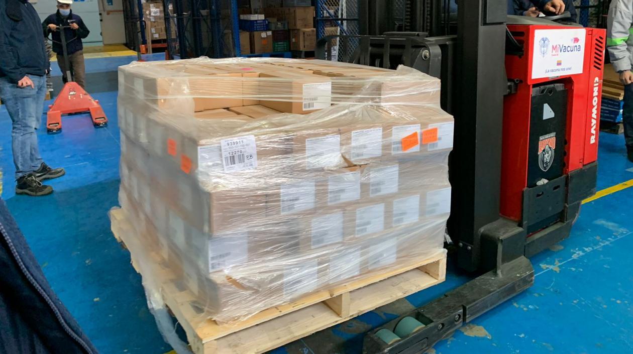 Vacunas de Moderna contra el Covid-19.