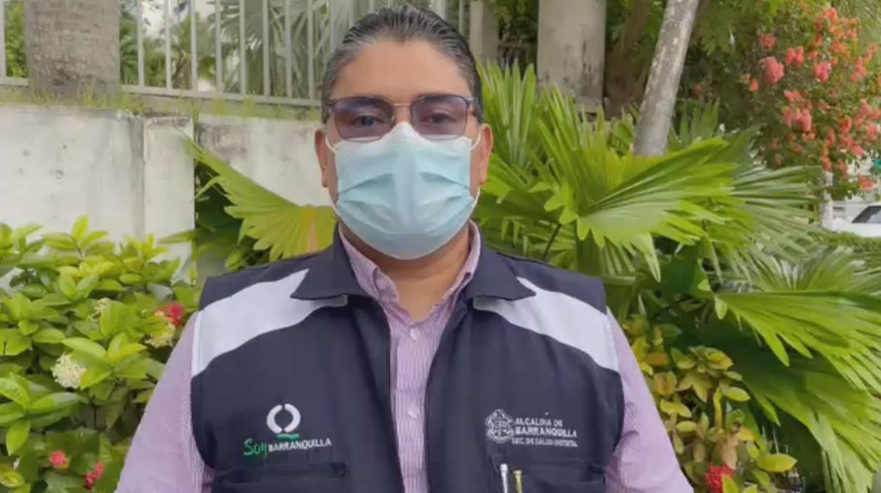 Humberto Mendoza, secretario de Salud de Barranquilla.