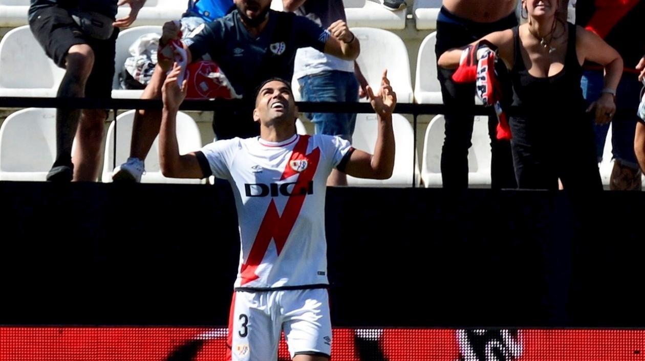 El colombiano Radamel Falcao García.