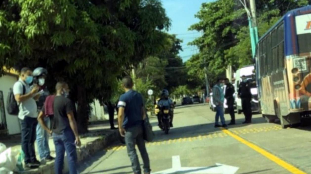 Lugar de los hechos.