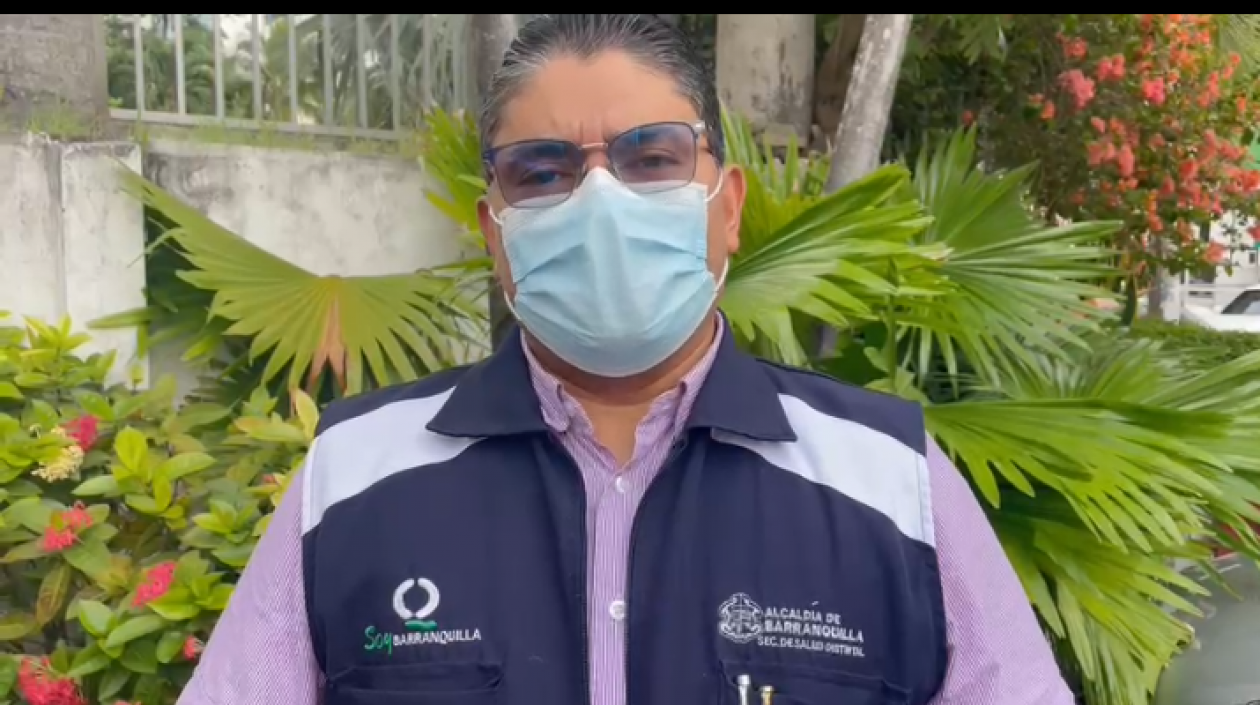 Humberto Mendoza, Secretario de Salud de Barranquilla.