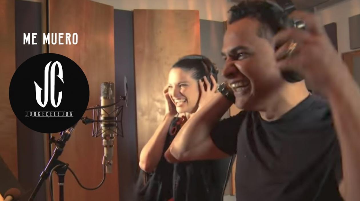 Natalia Jiménez y Jorge Celedón.