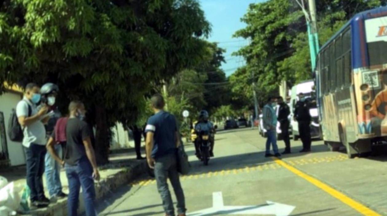 Bus de Embusa en La Concepción