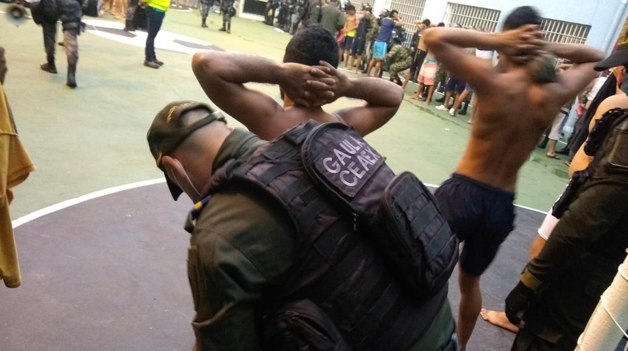 Allanamiento en la Modelo de Barranquilla.