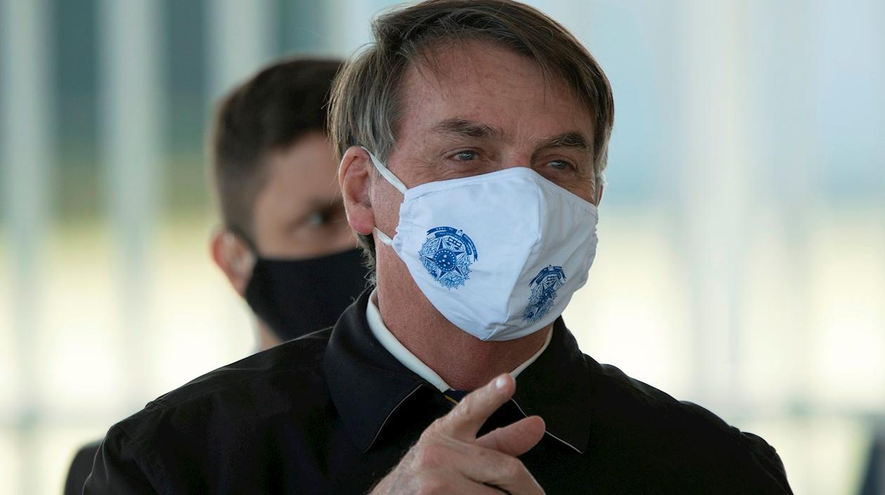 Jair Bolsonaro, presidente de Brasil.