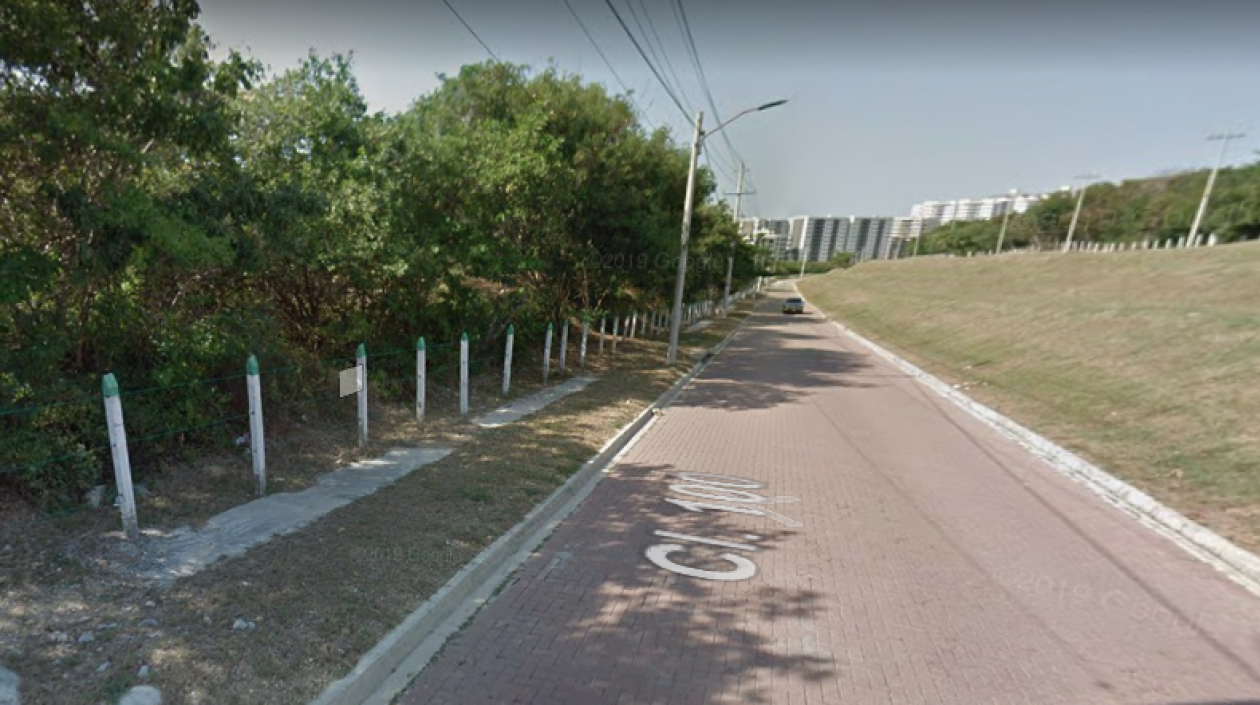 Calle 100 con carrera 42G, lugar donde fue asesinado el hombre. 