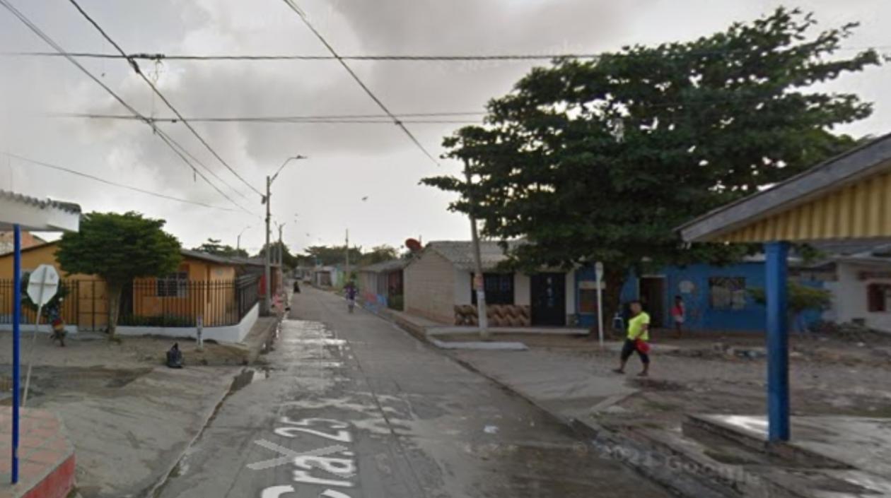 Calle 13 con carrera 25, barrio Rebolo. 