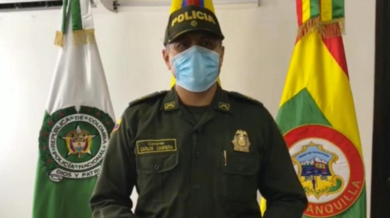 Coronel Carlos Cabrera. 