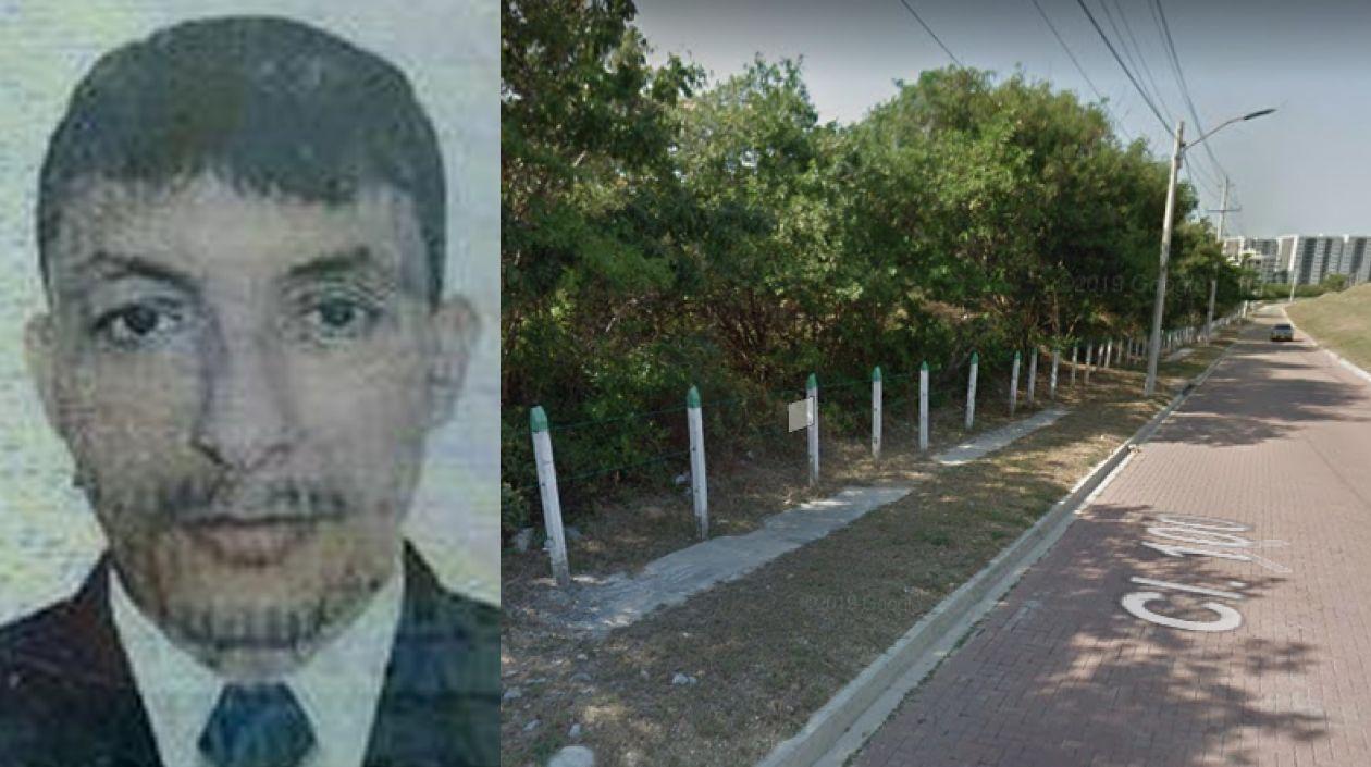Imagen de la víctima en la cédula usurpada y lugar de los hechos.