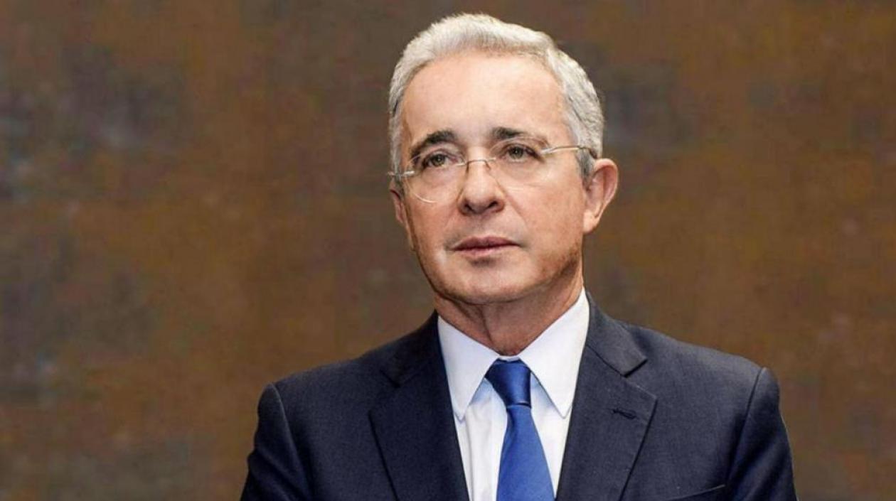El expresidente colombiano Álvaro Uribe.