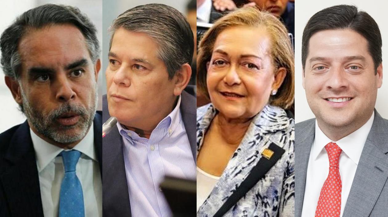 Benedetti,  Zabaraín, Galvis y Gómez.