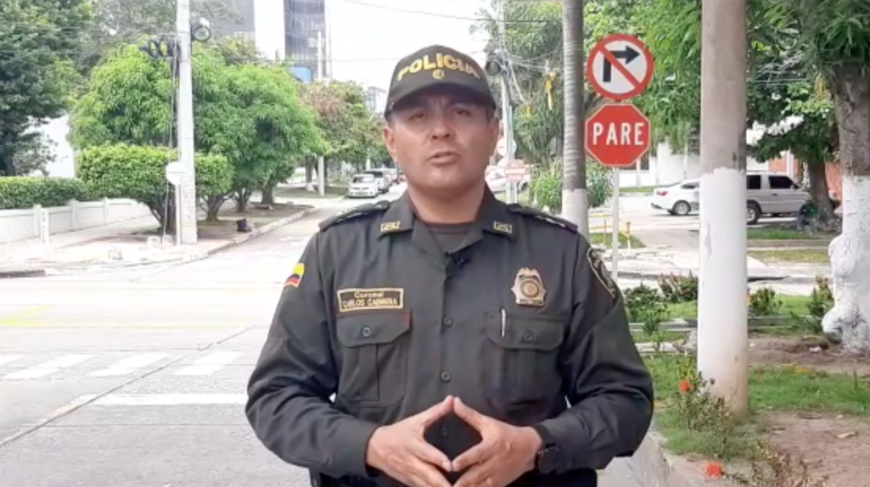 Coronel Carlos Julio Cabrera Suárez, subcomandante de la Mebar.