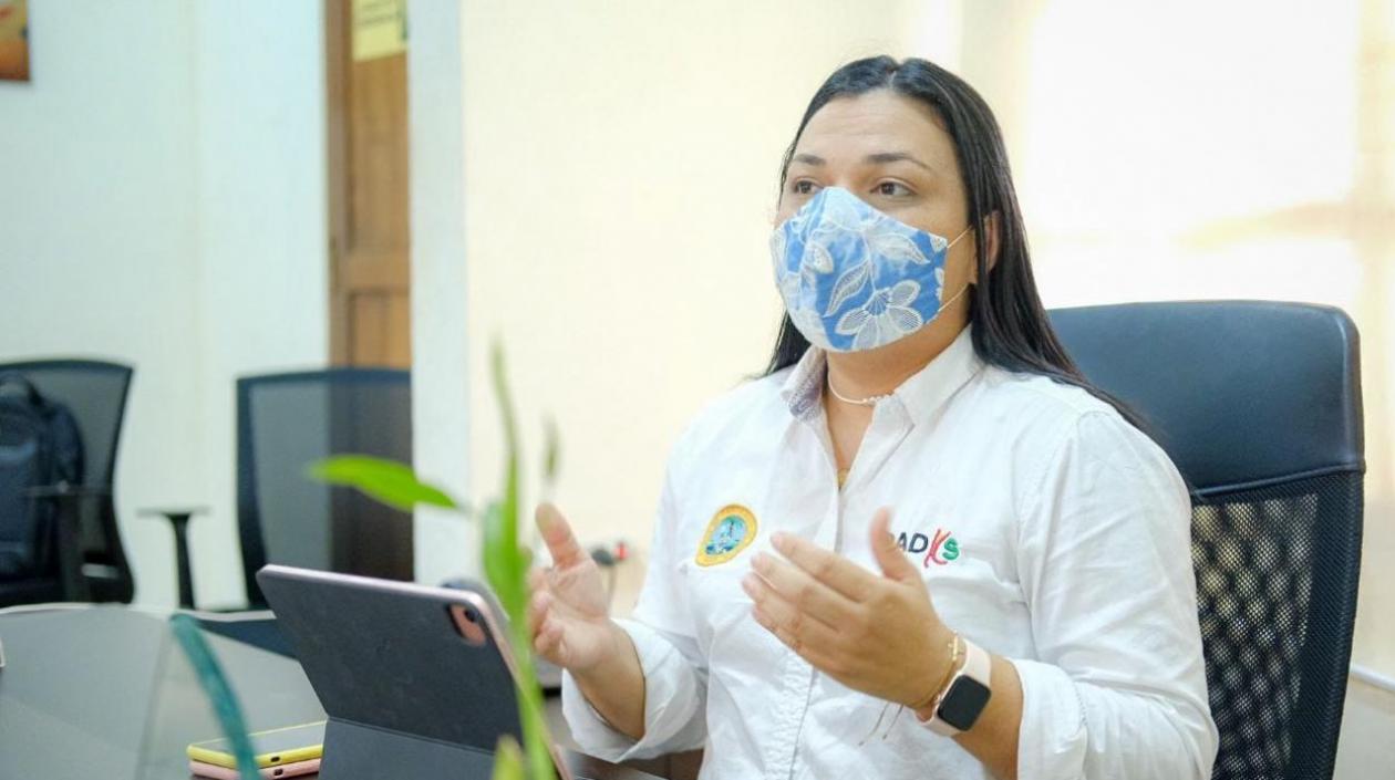 Directora del Dadis, Johana Bueno.