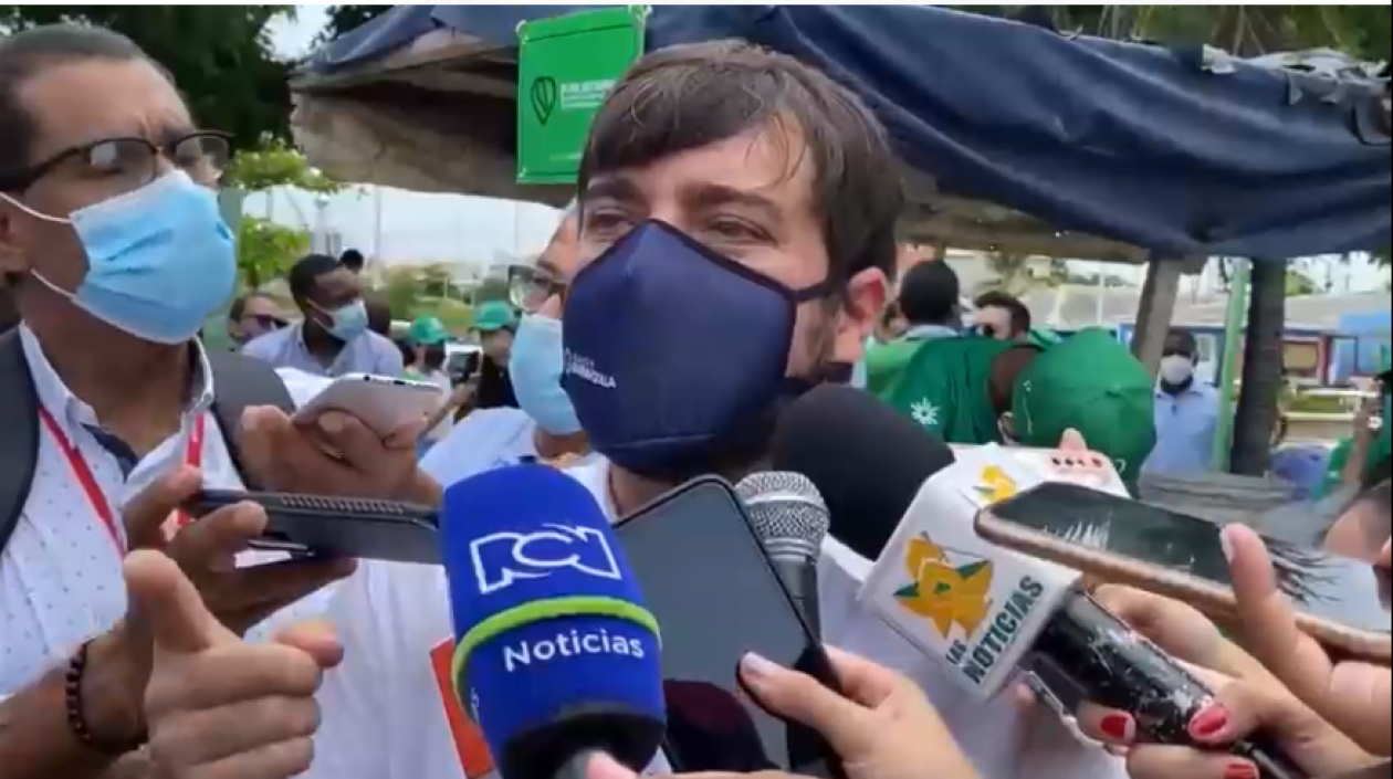 Jaime Pumarejo, alcalde de Barranquilla.