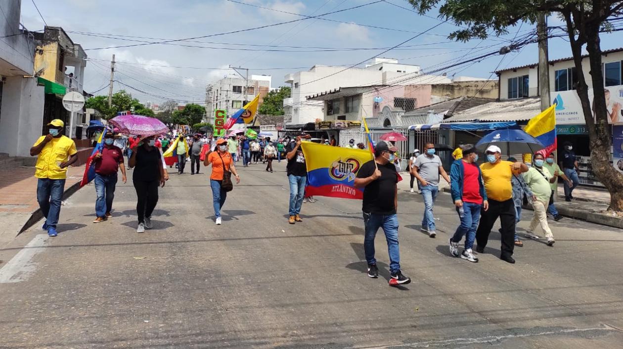 Imagen de la marcha.