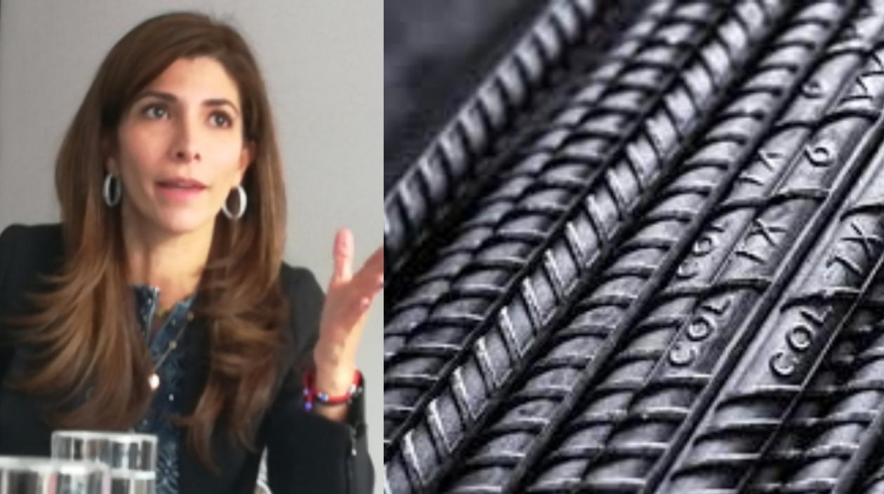 María Juliana Ospina, directora del Comité de Productores de Acero de ANDI.